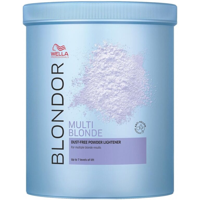 Blondor Multi Powder es una decoloración pensada para conseguir los rubios naturales